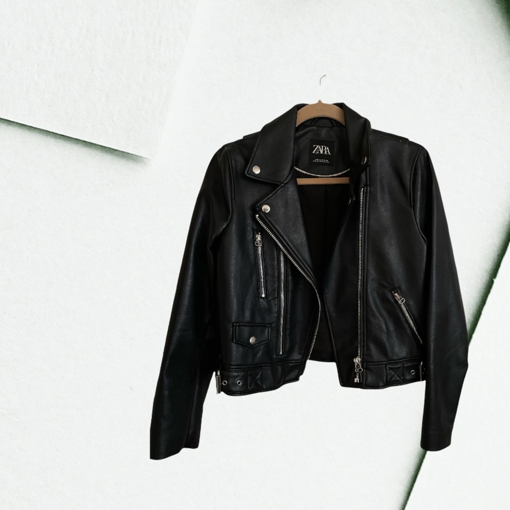 ZARA leather jacket